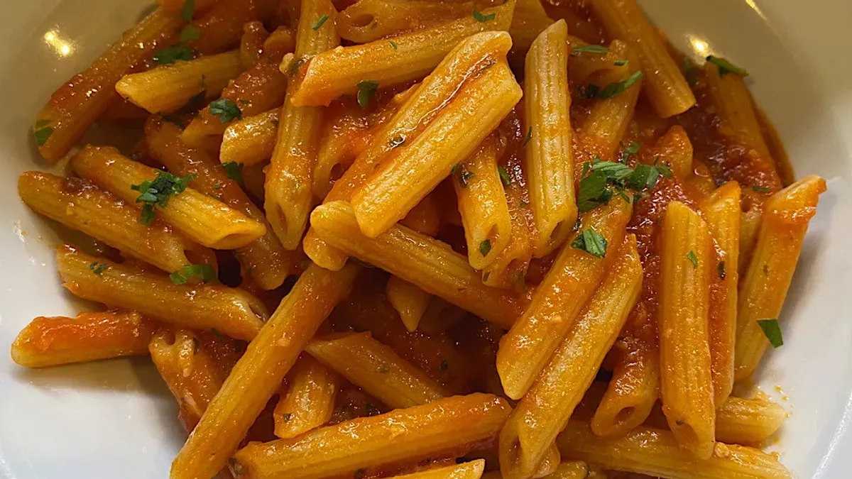Penne arrabbiata