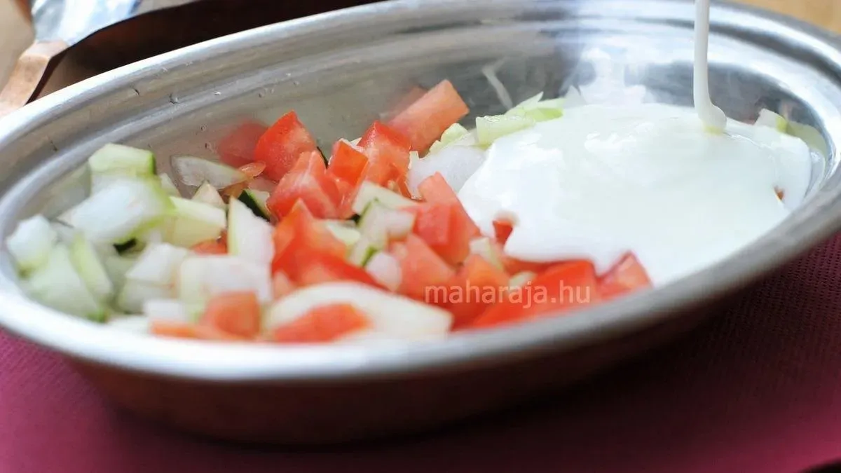 Mix Vegetables Raita