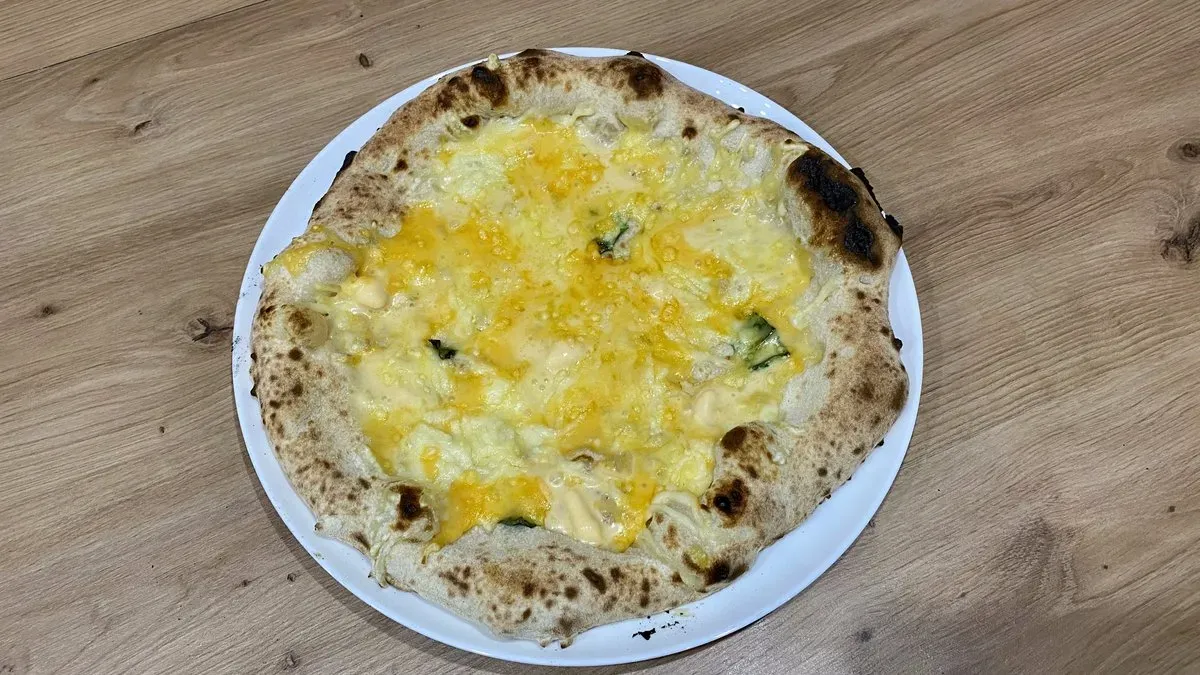 Quattro pizza Vegán