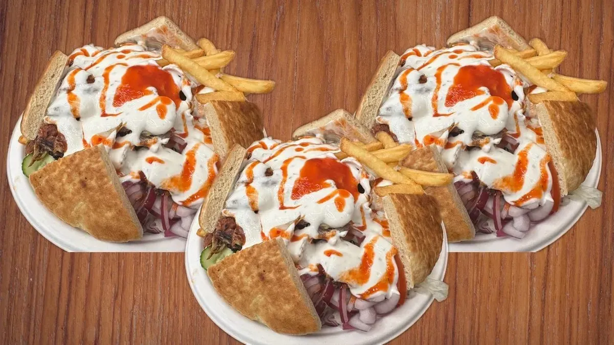 3 db-os Gyros Tál