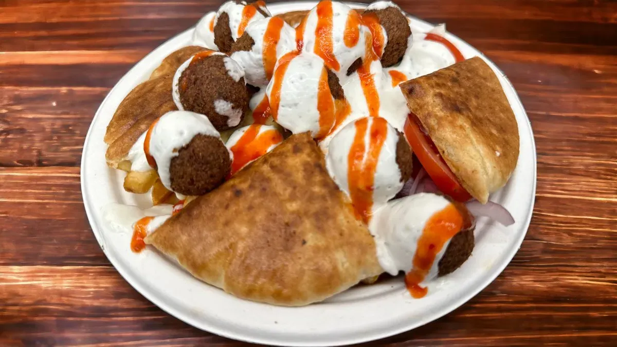 Falafel tál