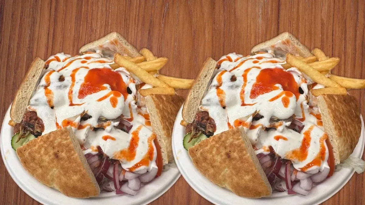 2 db-os Gyros Tál