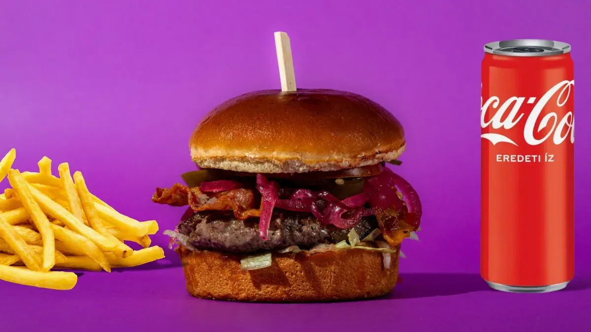 Kamikaze Burger Menü Kombó