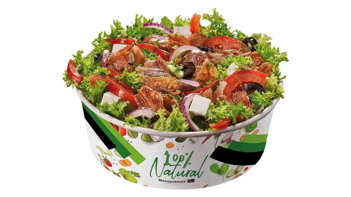 Pulykás kebab saláta