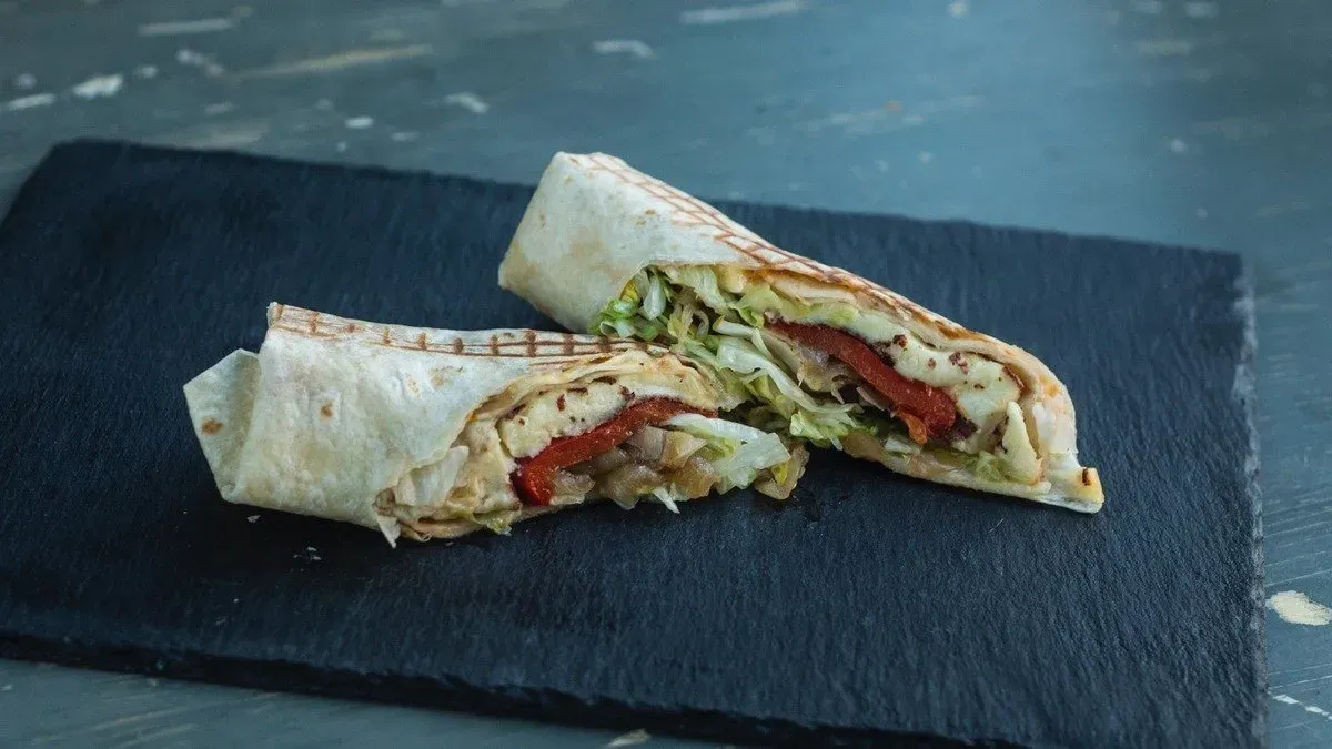 Vegetáriánus Wrap