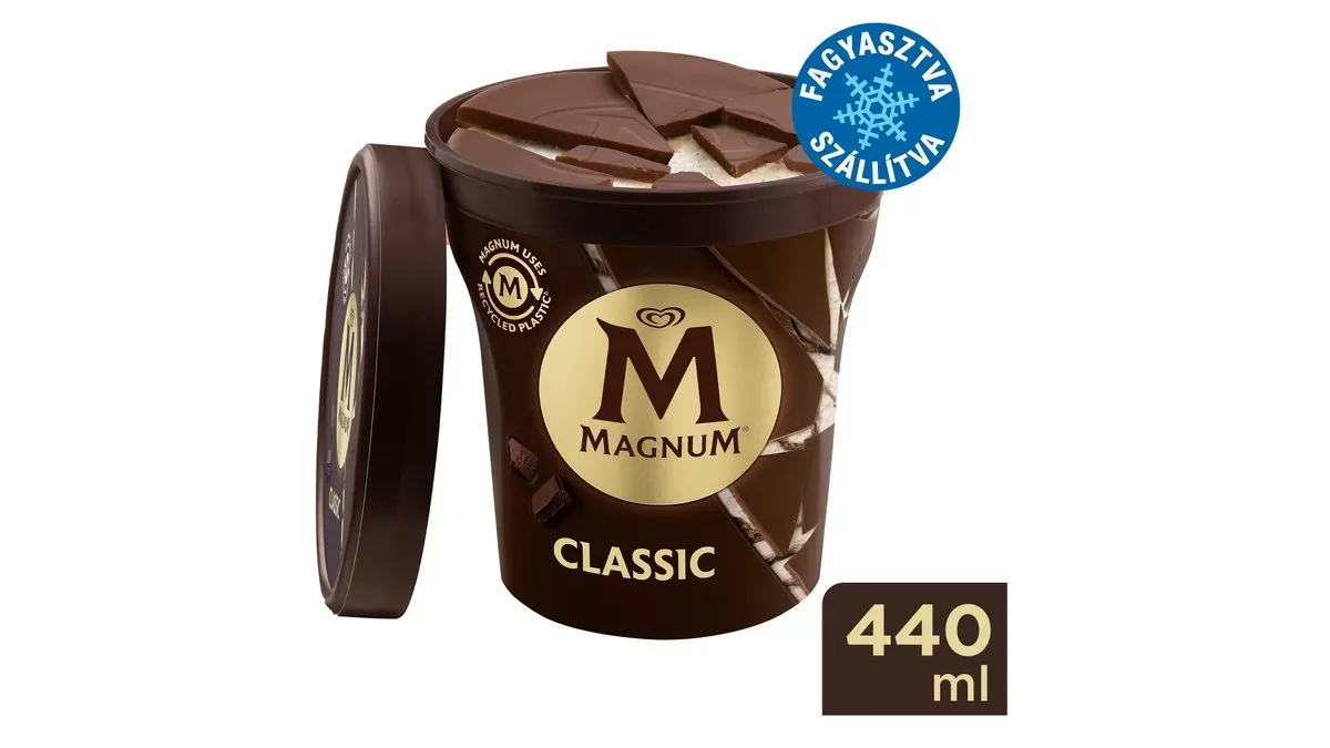 Magnum Classic Ice Cream (Poharas) 440ml