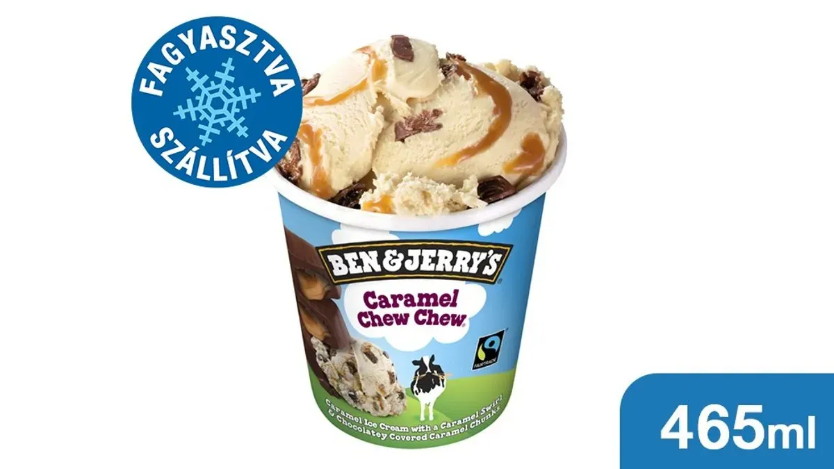 Ben & Jerry's Caramell Chew Chew Ice Cream 465ml