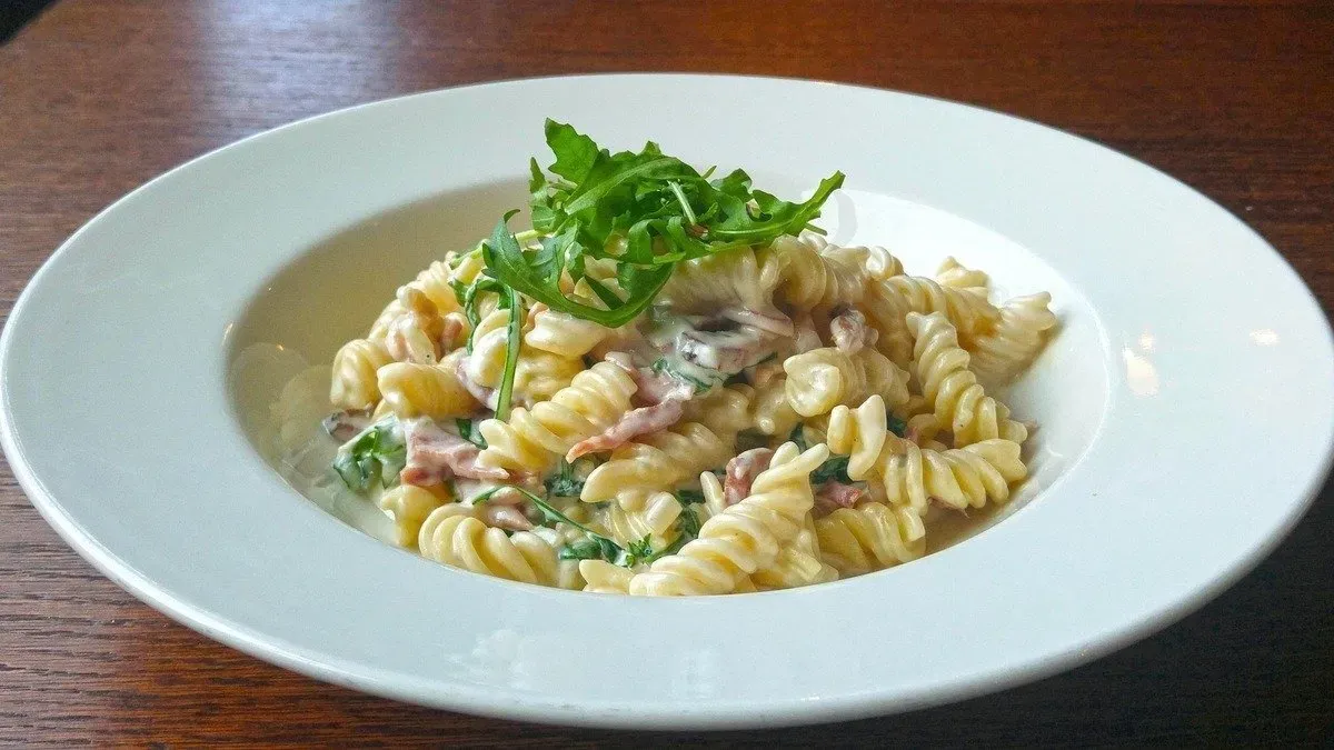 Házi Fusilli Gorgonzolával