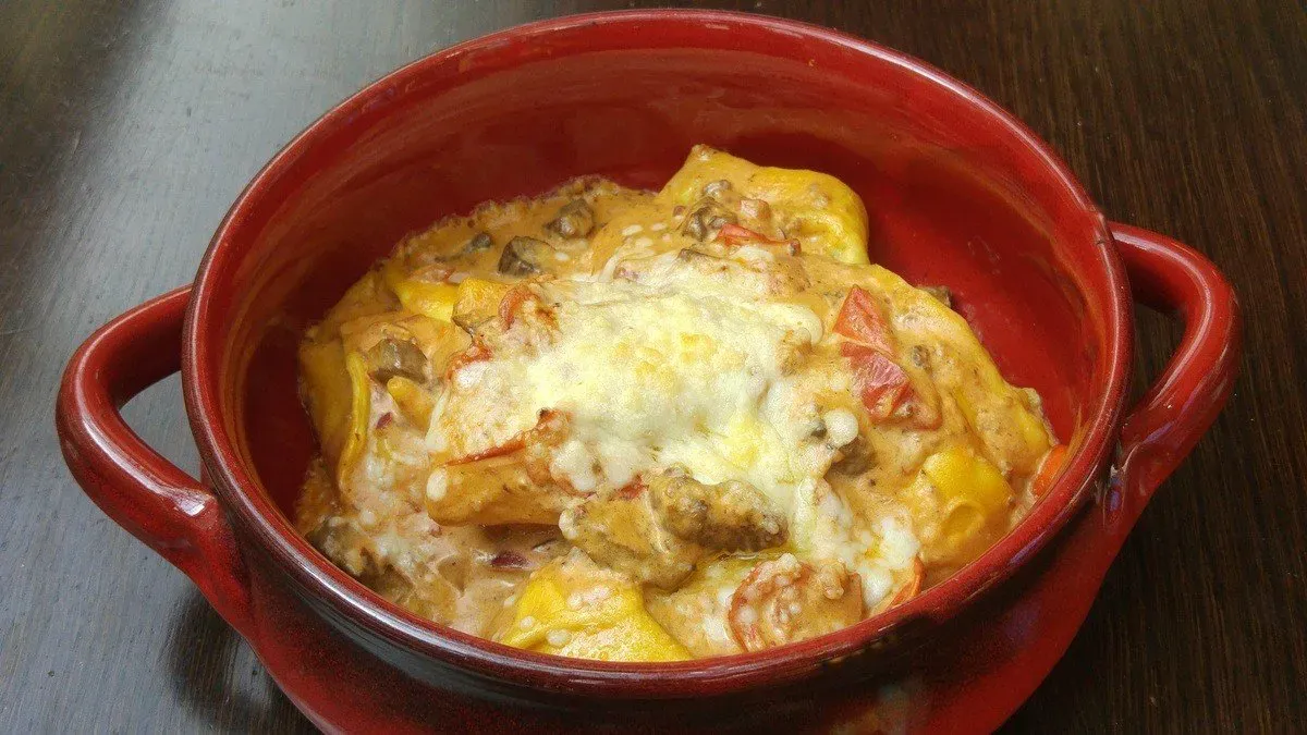* Tortelloni “Okay Italia” piccanti al Forno