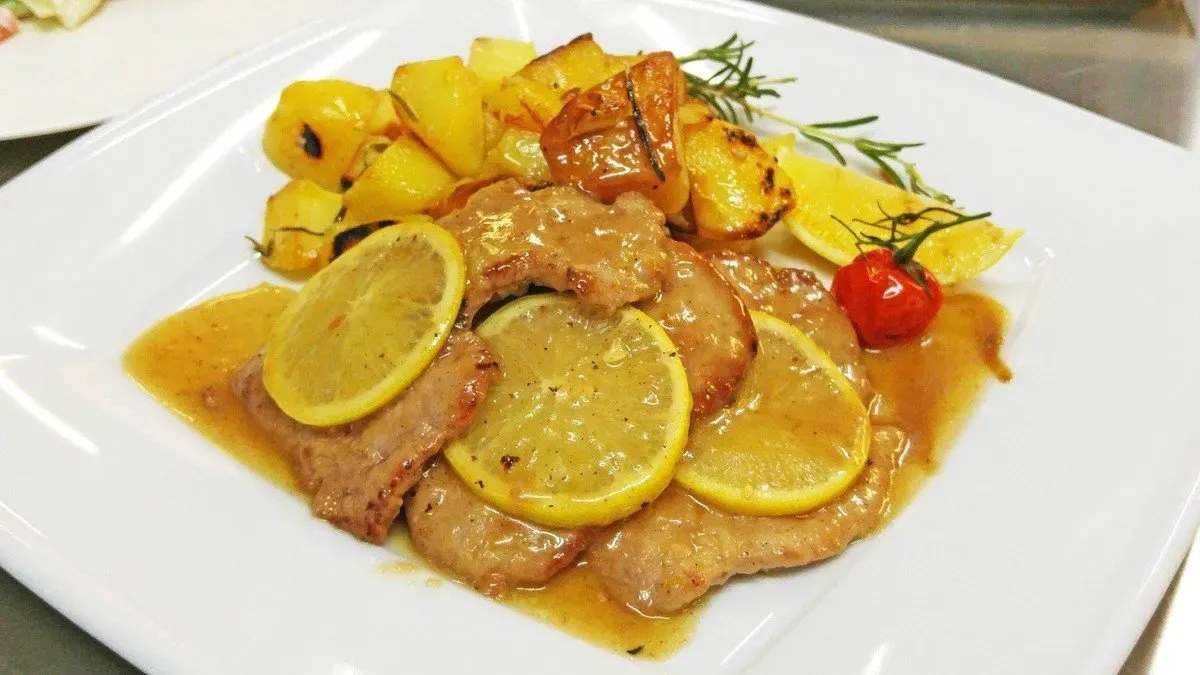 Scaloppine di Vitello al Limone