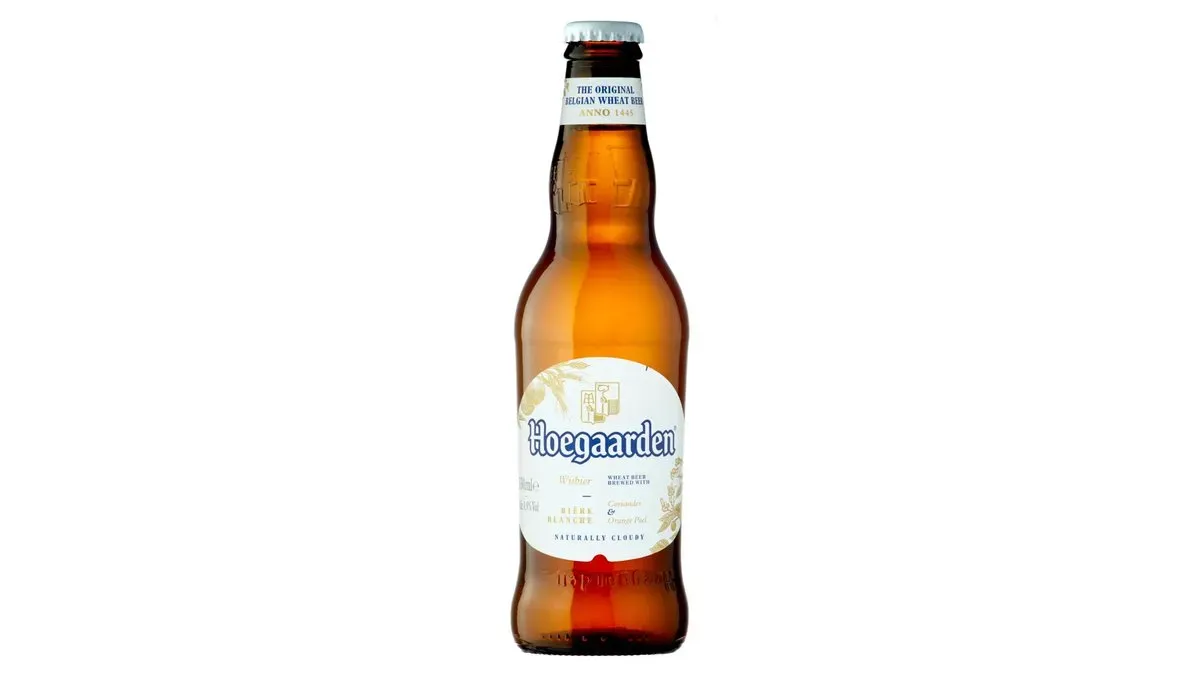 Hoegaarden minőségi, világos belga fehér búzasör 4,9% 0,33 l