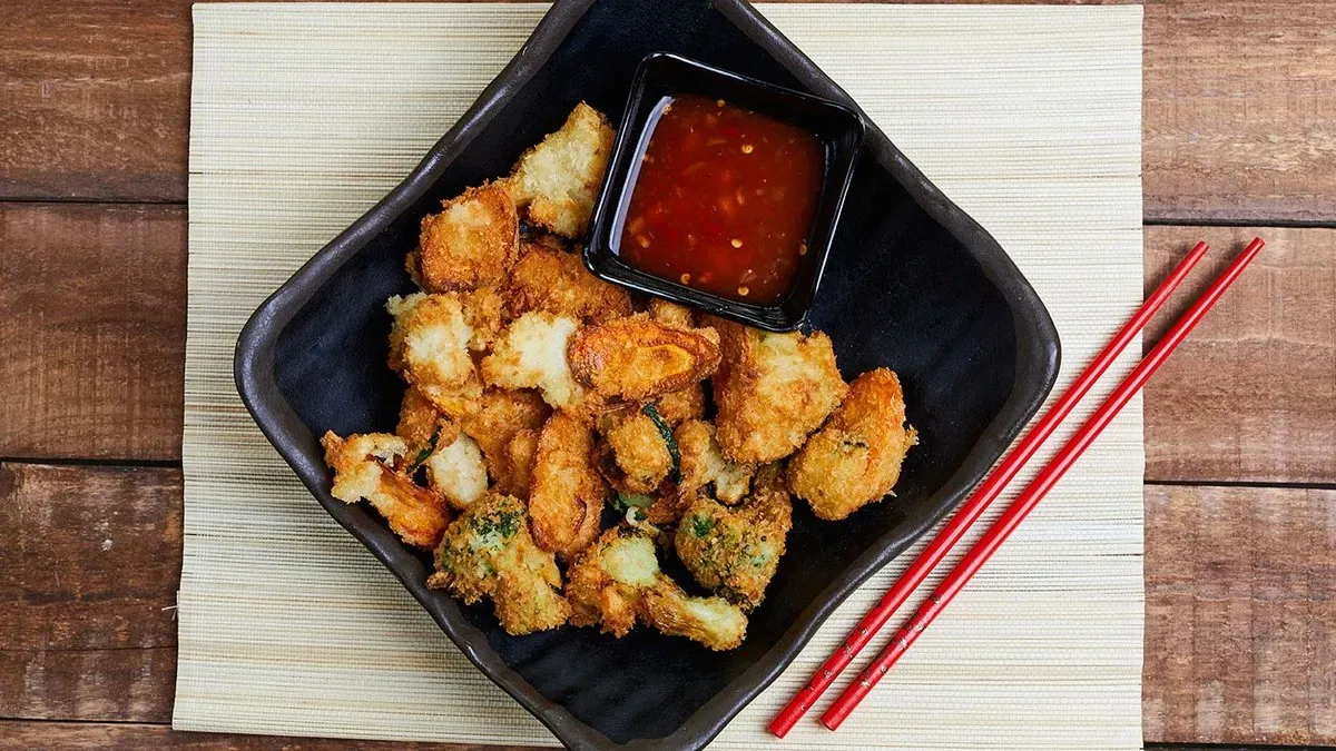 Tempura zöldségek
