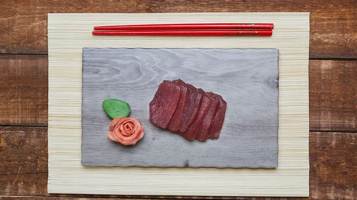 Vörös tonhal sashimi