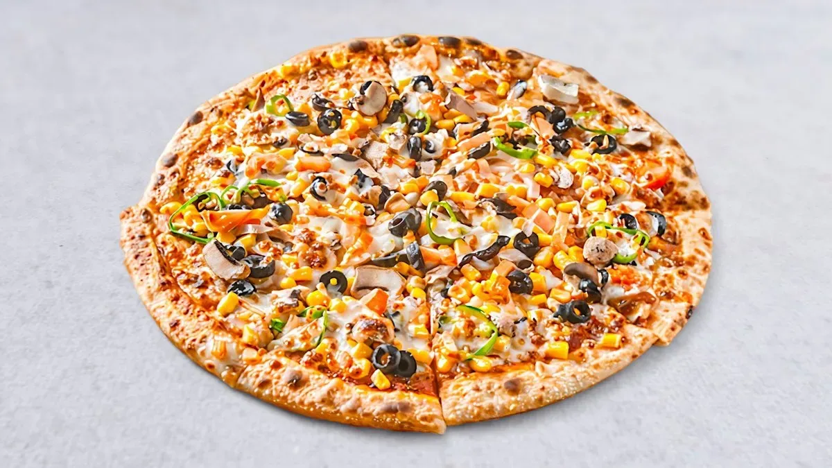 Vegetáriánus pizza
