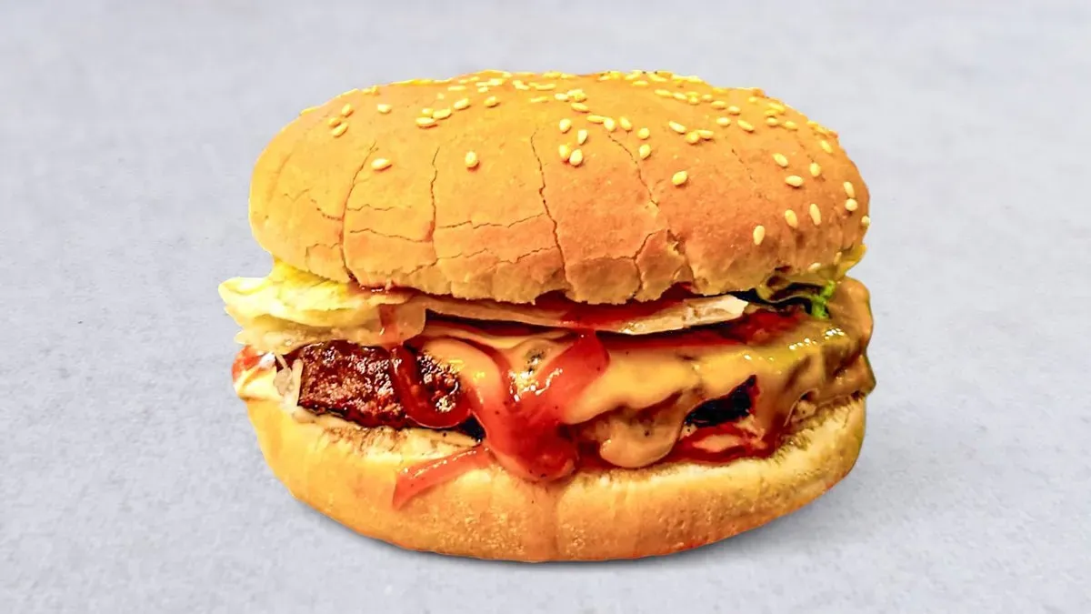 Borjú hamburger