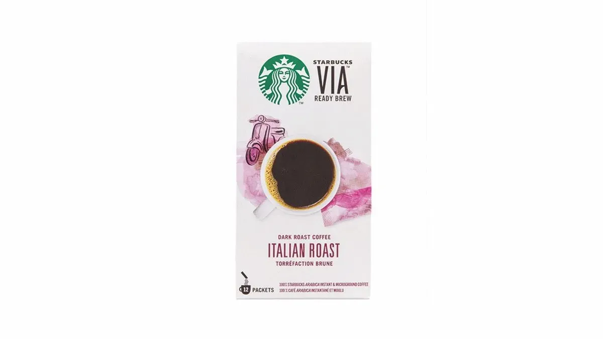 Starbucks Italian Roast™ VIA® mikroőrleményű kávé