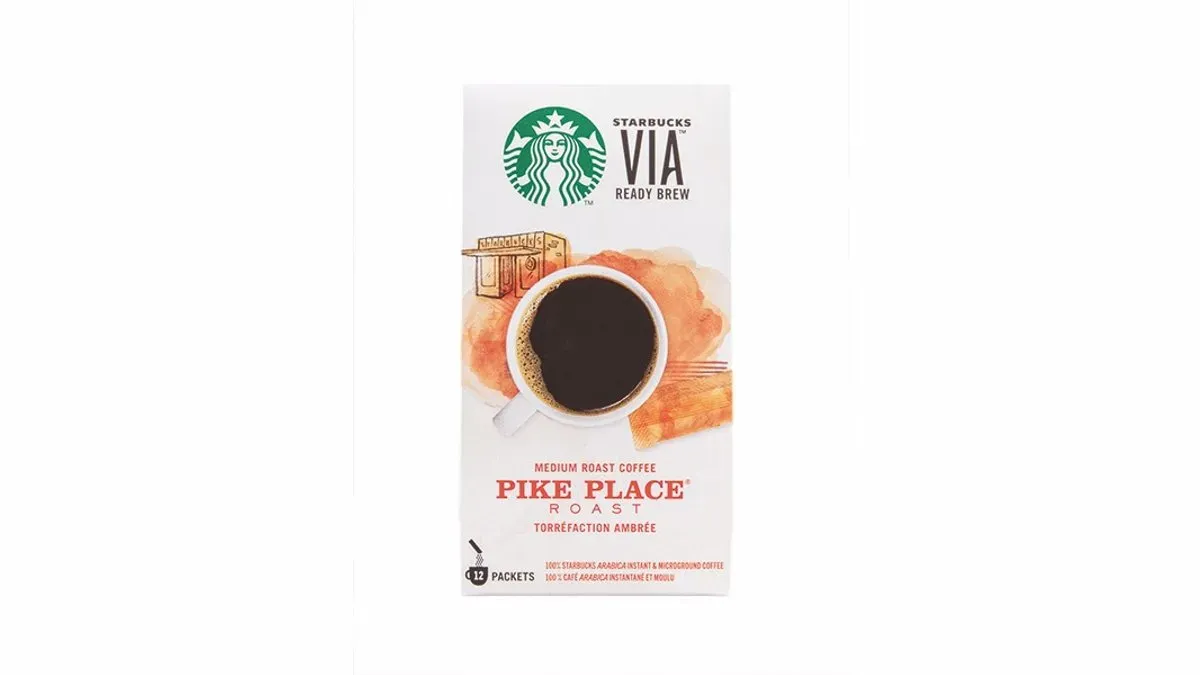Starbucks Pike Place Roast™ VIA® mikroőrleményű kávé