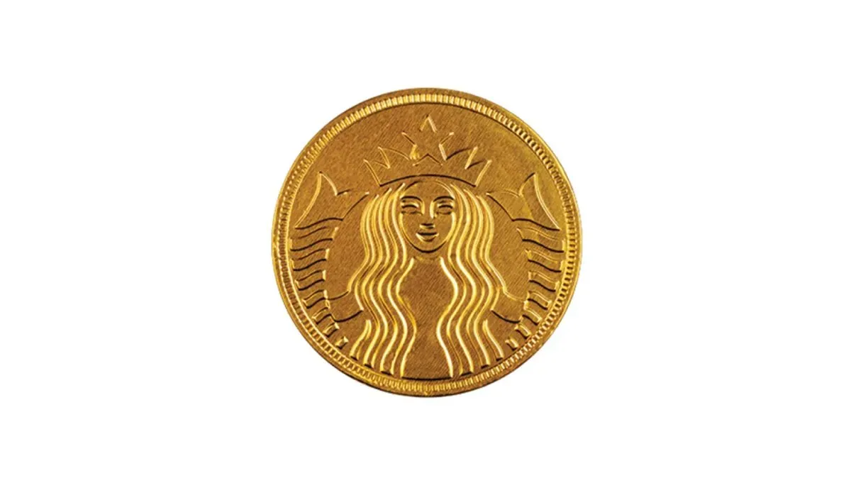Starbucks csokoládé érme