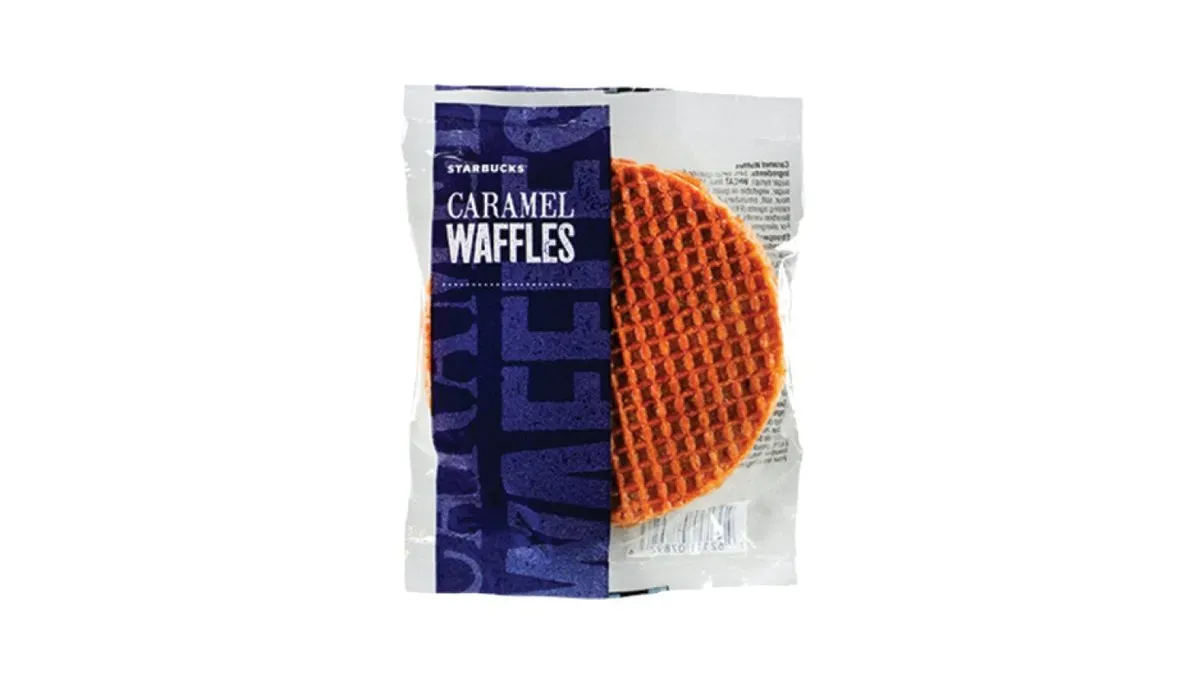 Karamellás waffel