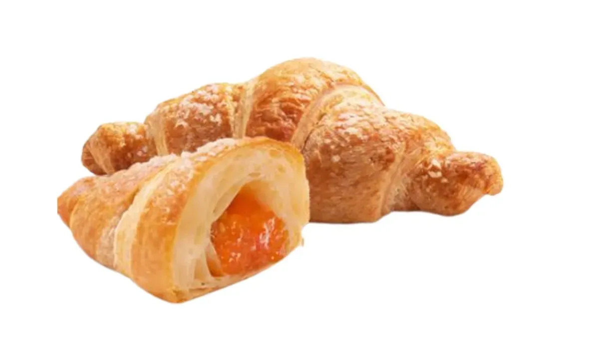 Narancsos vegán croissant