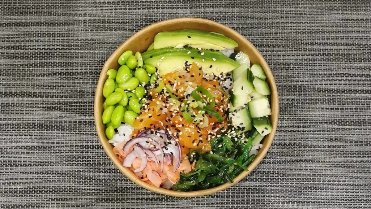 💗P10# Poké bowl lazac