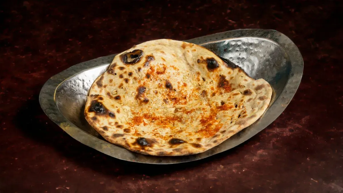 135. Chili Garlic Tandoori Roti