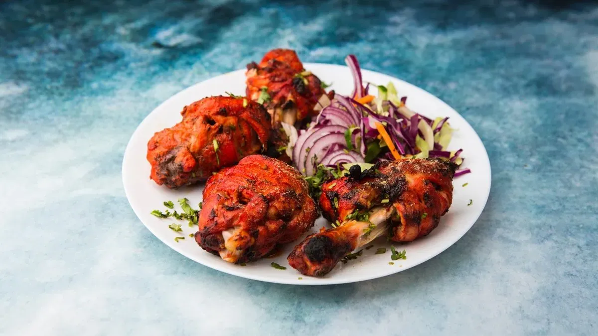 Csirke Tandoori fél adag