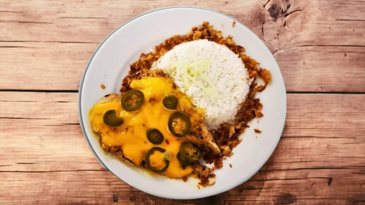Jalapenos csirke tál