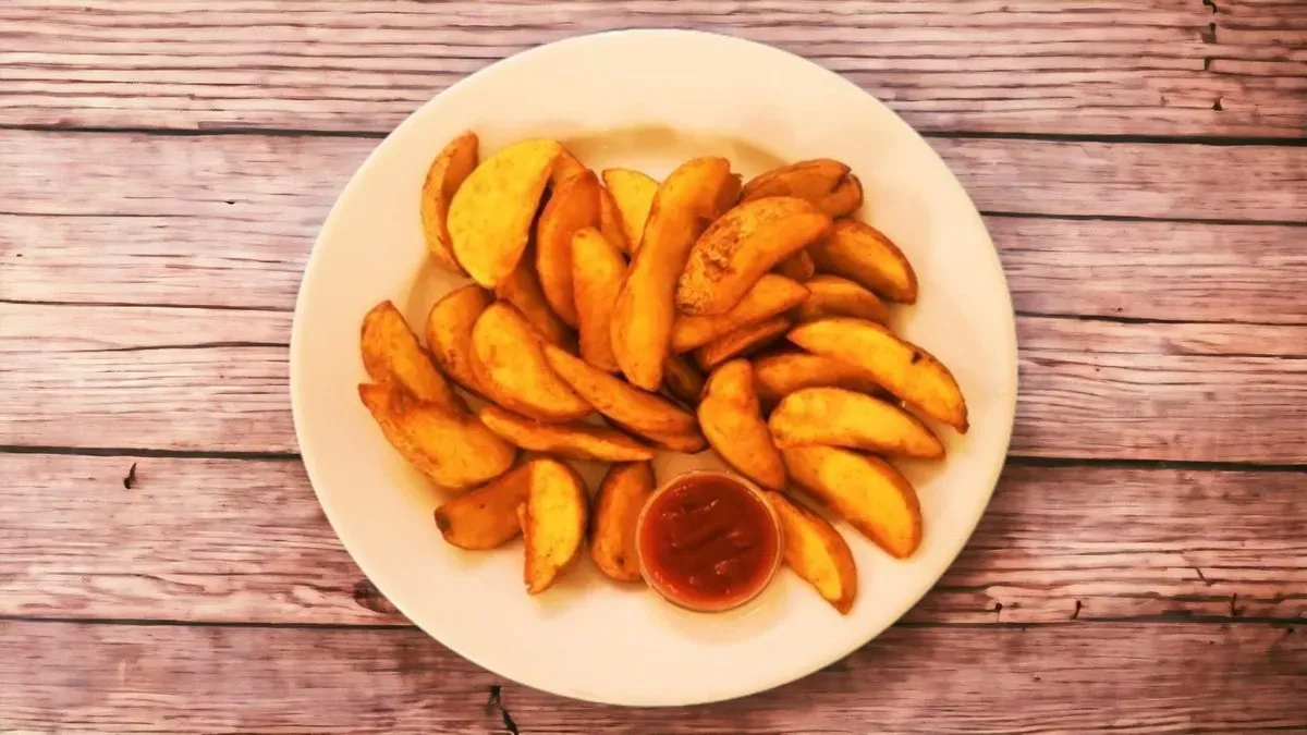 Steak burgonya