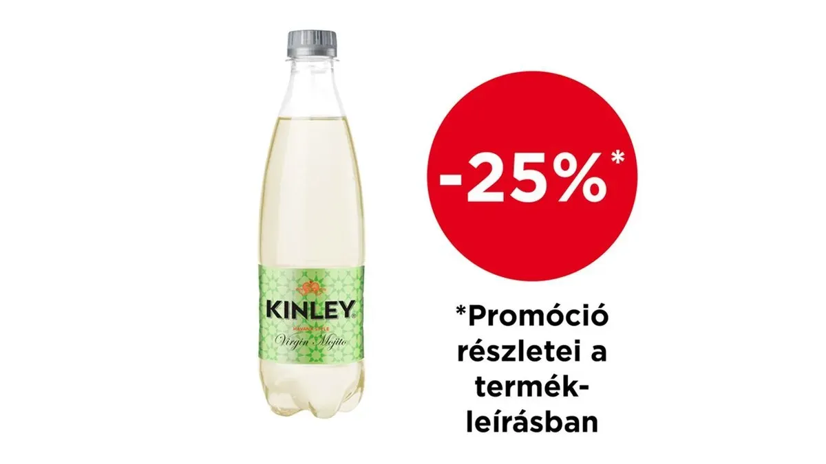 Kinley Lime-Menta 500ml