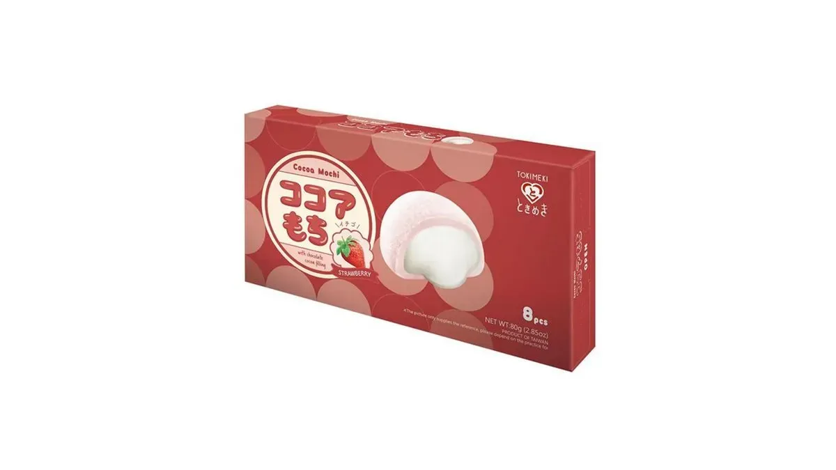 Tokimeki Strawberry Flavor Cocoa Mochi