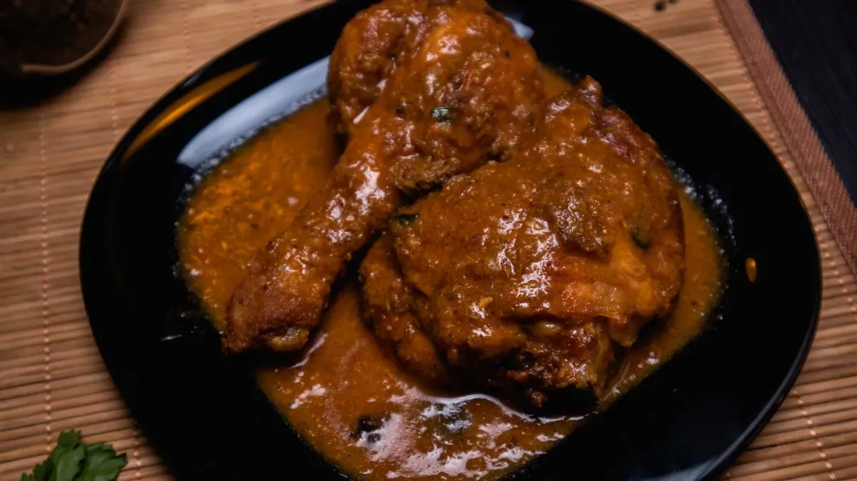 Sült csirke Masala