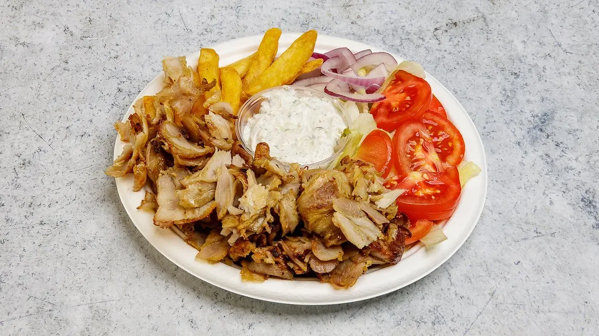 Zeus's gyros tál