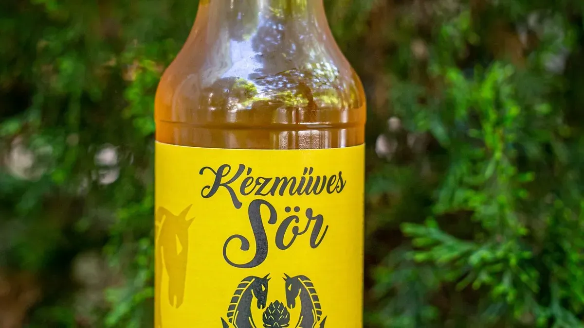 HBH Világos kézműves sör (1L)