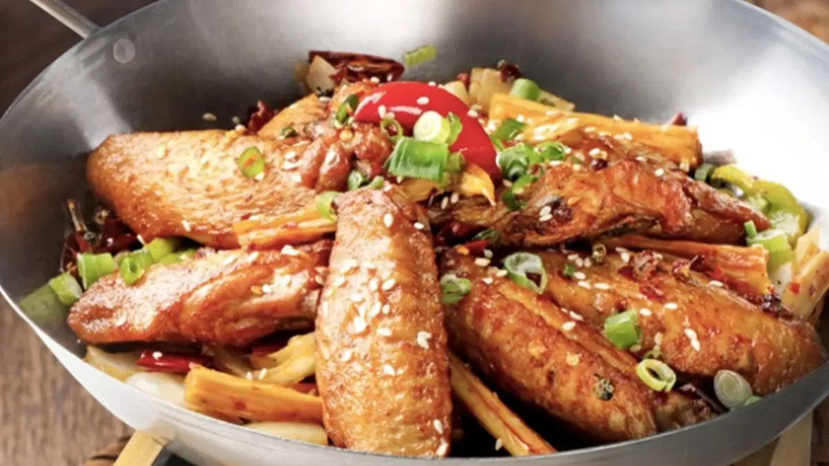 D32 Griddle Chicken Wings