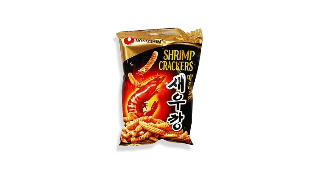 Spicy Shrimp flavored crackers
