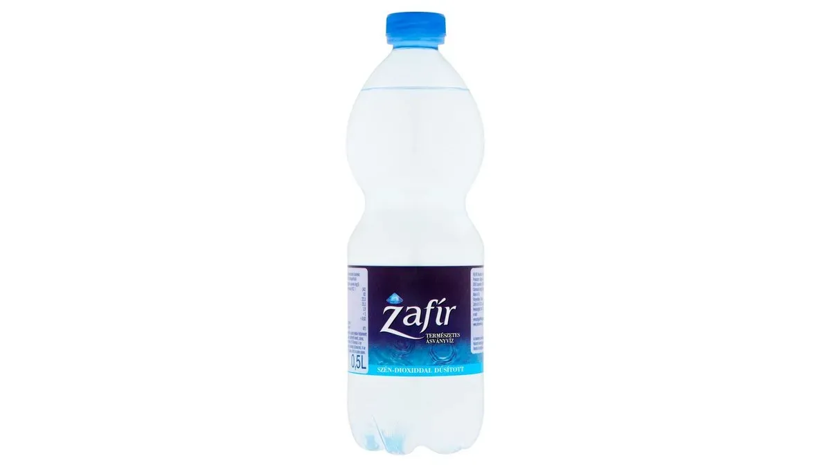 Zafír szén-dioxiddal dúsított természetes ásványvíz 0,5 l