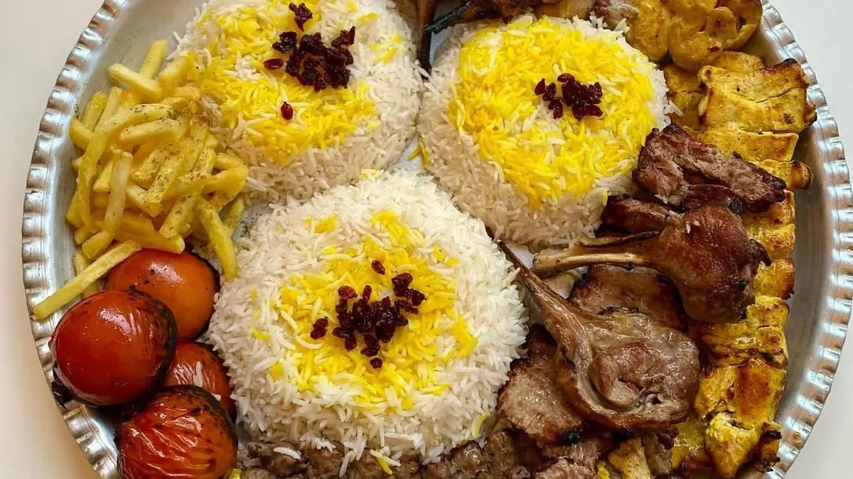 Rumi Mix Kebab (4 főre)/سینی کباب چهار نفره