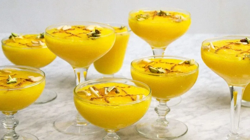 Sholezard ( Saffron Rice Pudding)