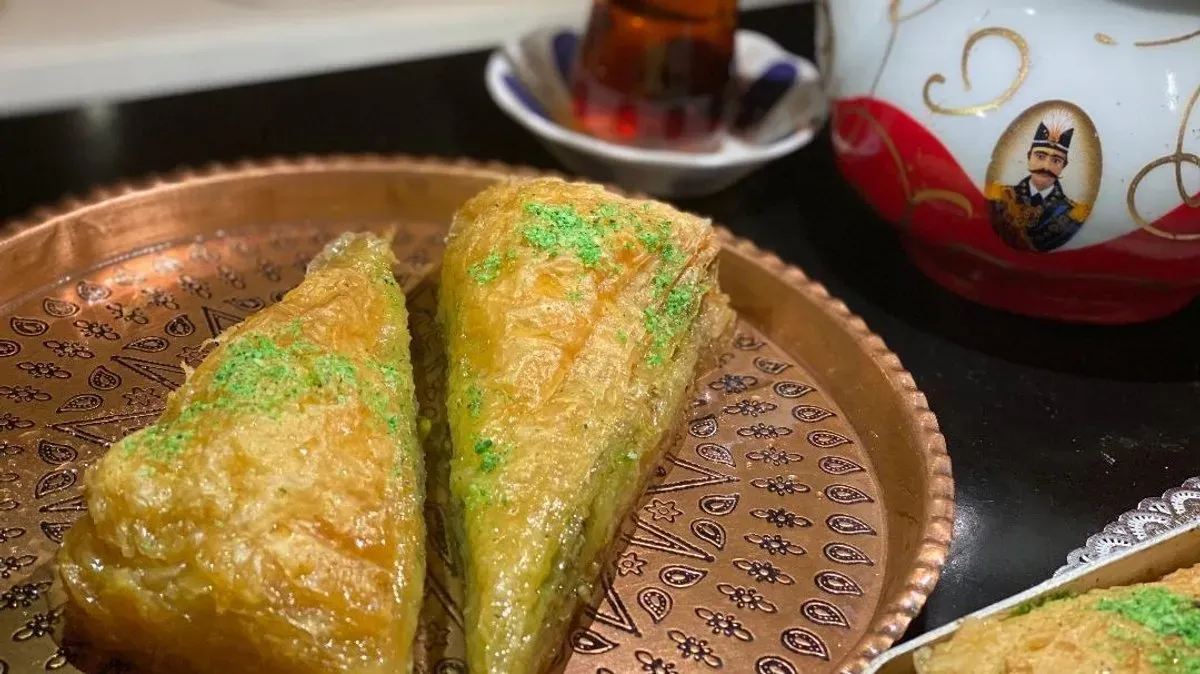 Homemade Baklava Pistachio Baklava(Házi baklava)