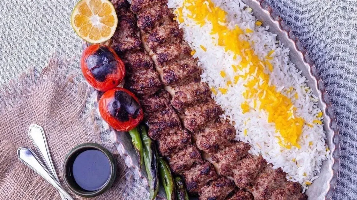 Kubide kebab wit basmati rice  چلو کباب کوبیده/dinning 3749