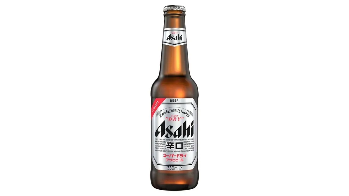 Asahi üveges 0.33l