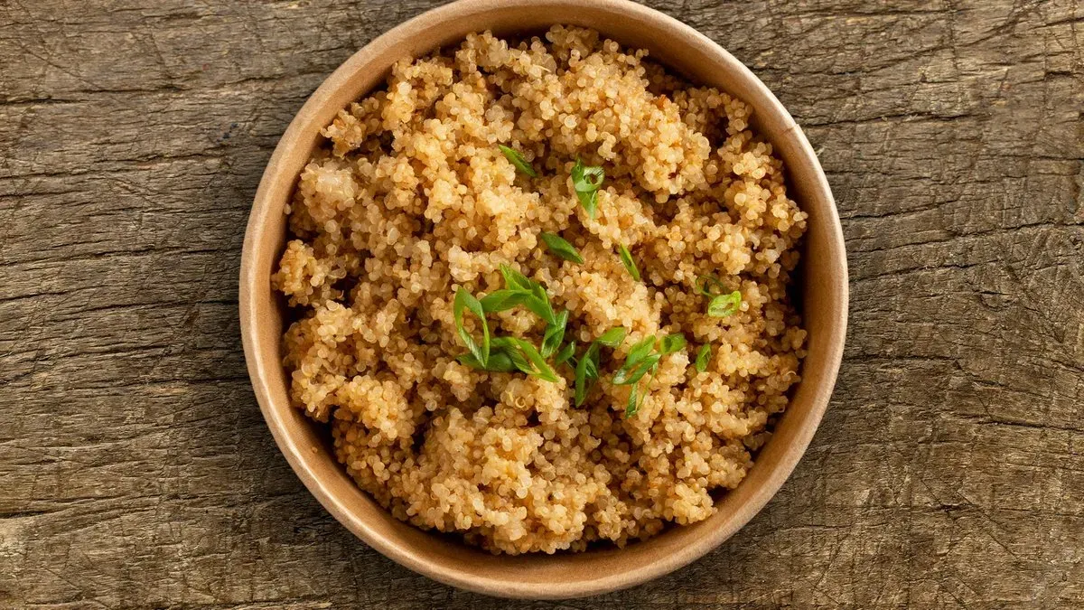Főtt quinoa