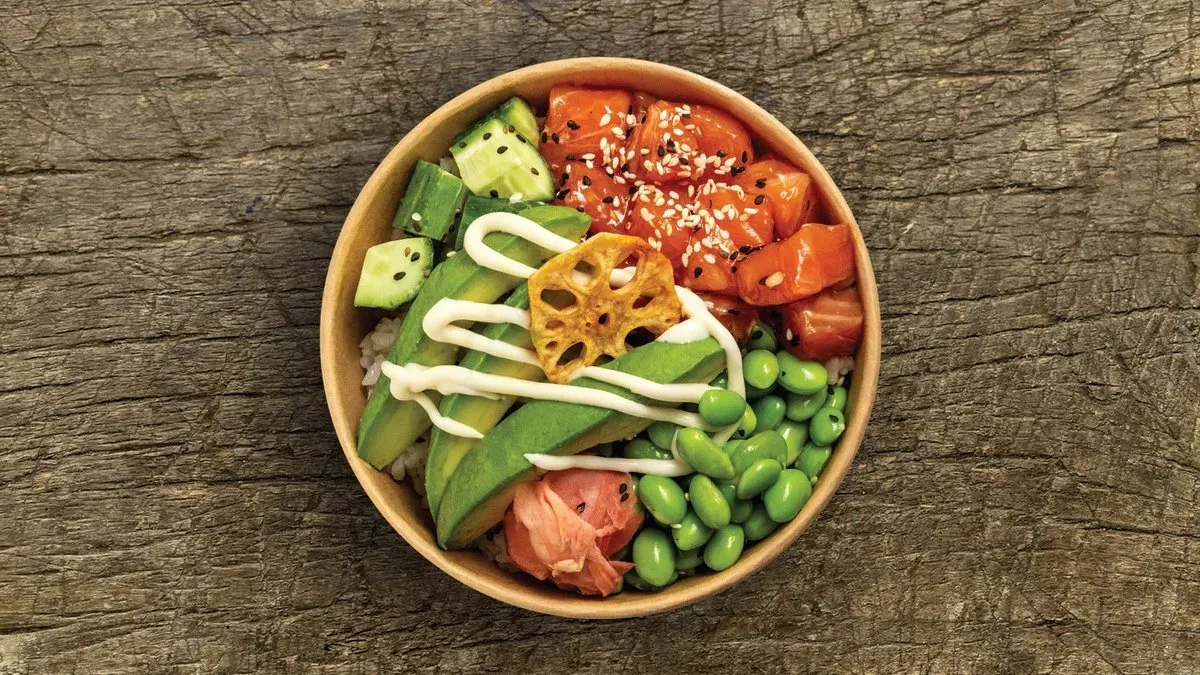 Sake teriyaki don