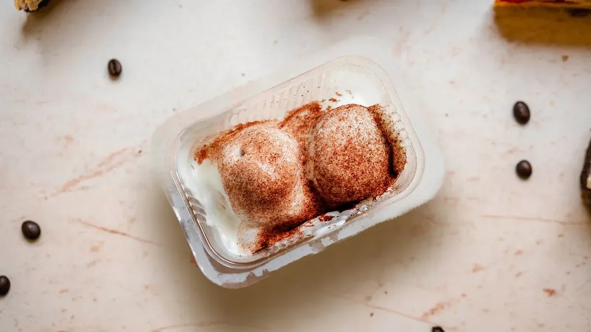 Fehércsokis Profiterol