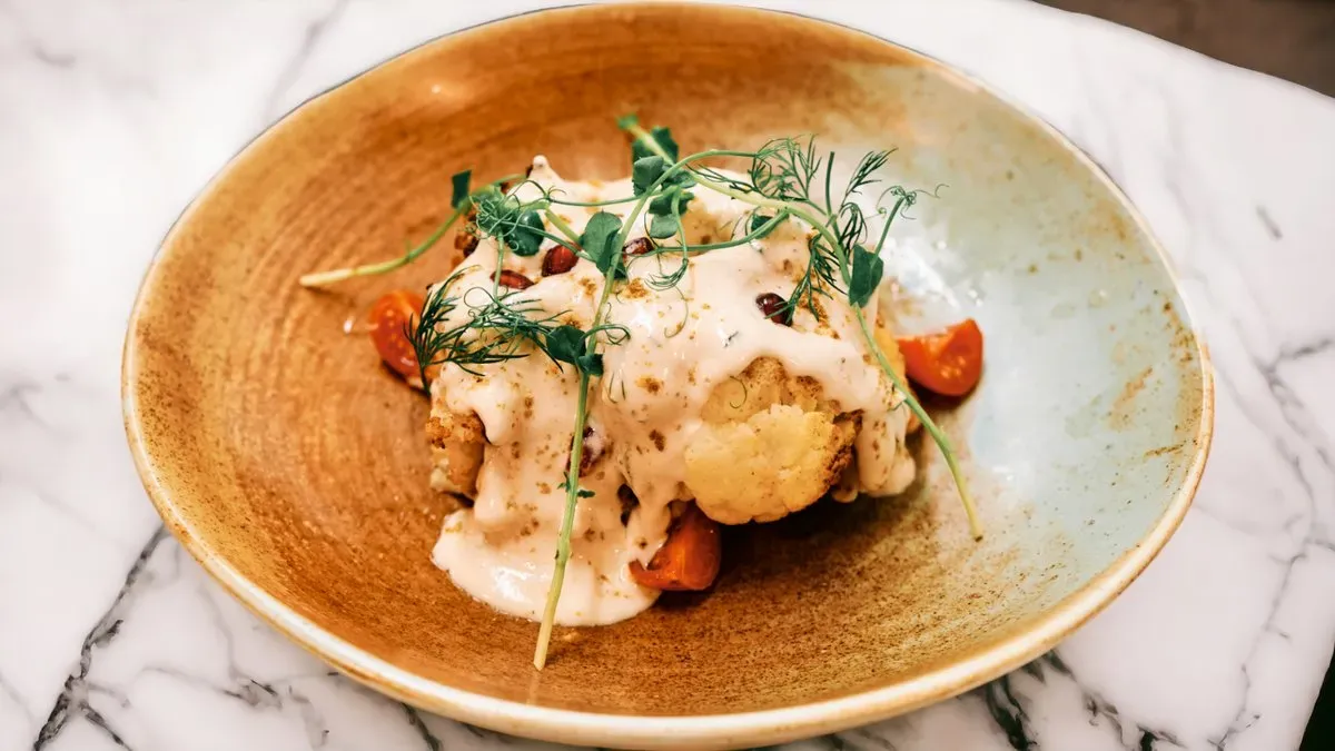 6.Baked Cauliflower
