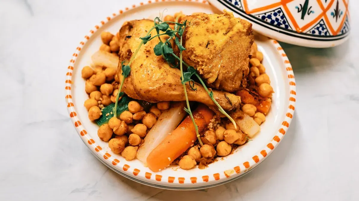 26. Couscous Chicken and Vegetables