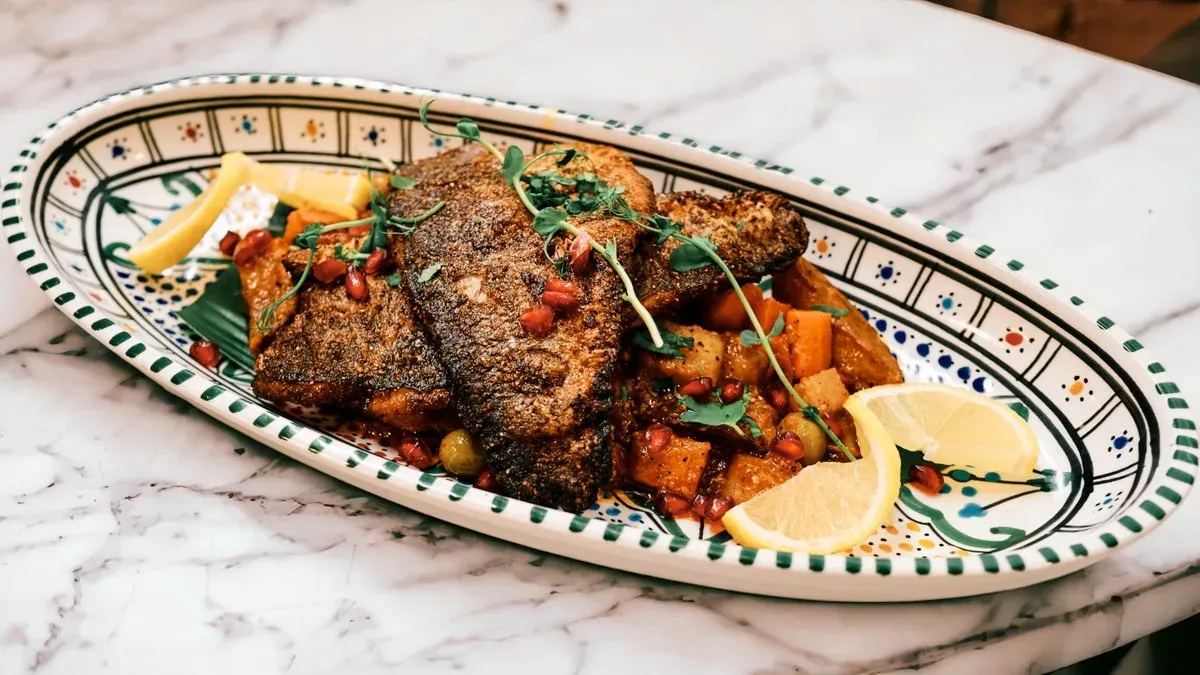 23. Fish Tagine with Vegetables
