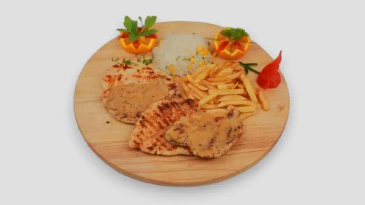 Steak tál