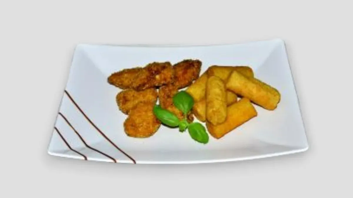 Csirke nuggets (választható öntettel) 8 db